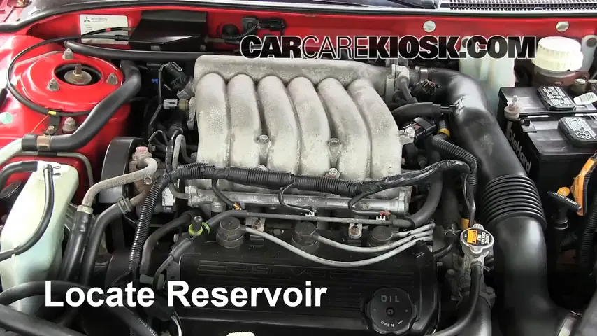 1996 Dodge Avenger ES 2.5L V6 Windshield Washer Fluid